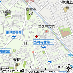 東京都大田区久が原2丁目4周辺の地図