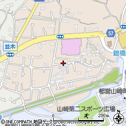 東京都町田市野津田町180-25周辺の地図