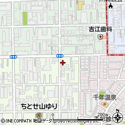 神奈川県川崎市高津区千年1041周辺の地図