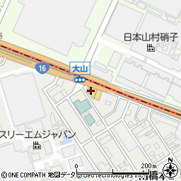 東日本三菱相模原店周辺の地図