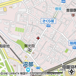 東京都大田区田園調布本町36-8周辺の地図
