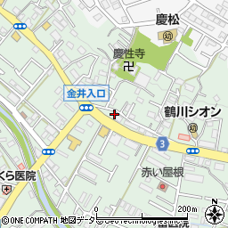 東京都町田市大蔵町245周辺の地図