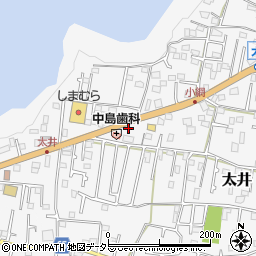 ファミリーマート津久井太井店周辺の地図