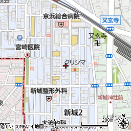 南武商店周辺の地図