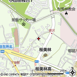 東京都町田市常盤町3586周辺の地図