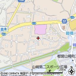 東京都町田市野津田町180-16周辺の地図