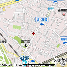 東京都大田区田園調布本町36-7周辺の地図