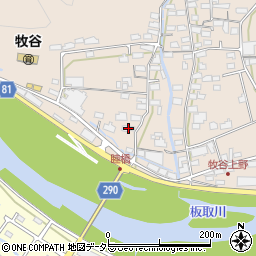 岐阜県美濃市上野42-1周辺の地図