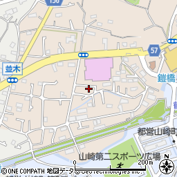 東京都町田市野津田町180-17周辺の地図