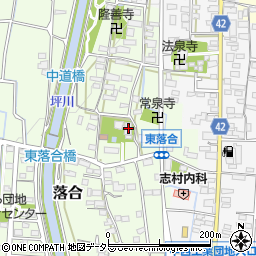 成妙寺周辺の地図