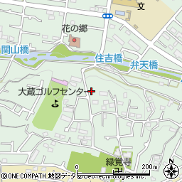 東京都町田市大蔵町3096-21周辺の地図