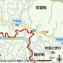 東京都町田市常盤町3314周辺の地図