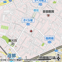 東京都大田区田園調布本町20周辺の地図