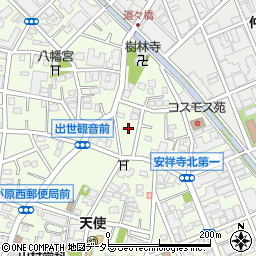東京都大田区久が原2丁目5周辺の地図