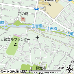 東京都町田市大蔵町3126周辺の地図