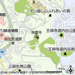 神奈川県川崎市麻生区上麻生6丁目34周辺の地図