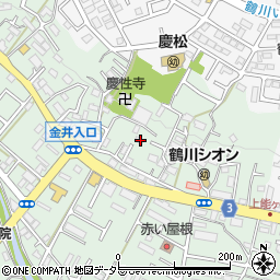 東京都町田市大蔵町2184-1周辺の地図