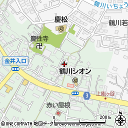 東京都町田市大蔵町2193周辺の地図