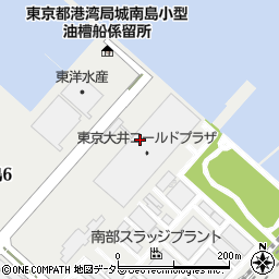 東京都大田区城南島5丁目1周辺の地図