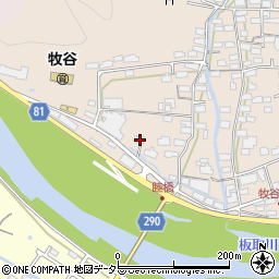 岐阜県美濃市上野30周辺の地図