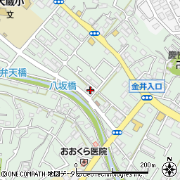 東京都町田市大蔵町227周辺の地図