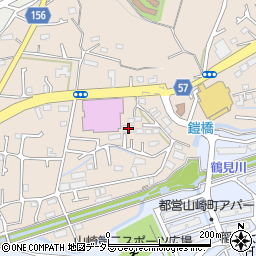 東京都町田市野津田町178周辺の地図