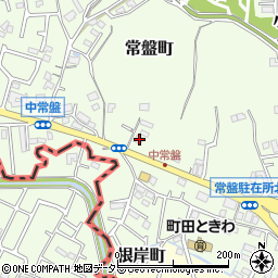 東京都町田市常盤町3418周辺の地図