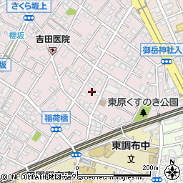 東京都大田区田園調布本町12周辺の地図