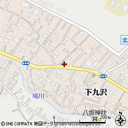 神奈川県相模原市緑区下九沢2558周辺の地図