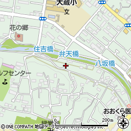 東京都町田市大蔵町3131周辺の地図