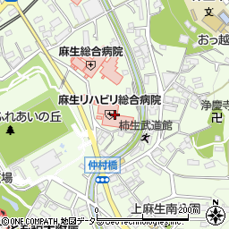 麻生リハビリ総合病院（総生会）周辺の地図