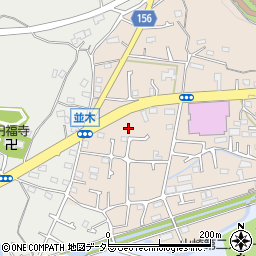 東京都町田市野津田町24周辺の地図