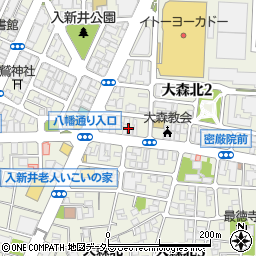 名古屋ショーケース株式会社　東京営業所周辺の地図
