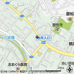 東京都町田市大蔵町214周辺の地図