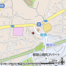東京都町田市野津田町171周辺の地図