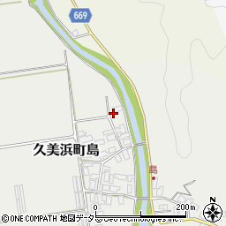 京都府京丹後市久美浜町島72周辺の地図