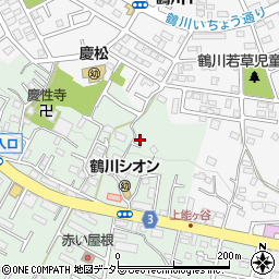 東京都町田市大蔵町2210周辺の地図