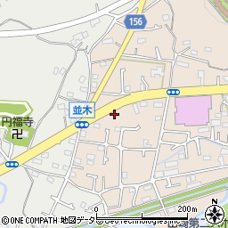 東京都町田市野津田町25周辺の地図