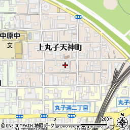 神奈川県川崎市中原区上丸子天神町351周辺の地図