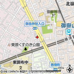 東京都大田区田園調布本町57周辺の地図