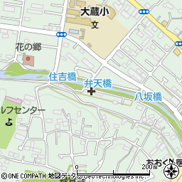 東京都町田市大蔵町279周辺の地図