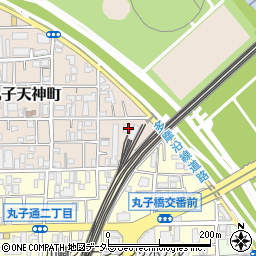 神奈川県川崎市中原区上丸子天神町392-1周辺の地図