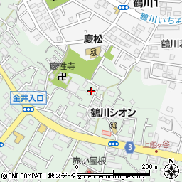 東京都町田市大蔵町2191周辺の地図