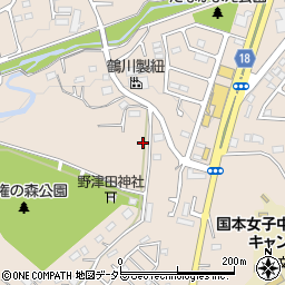 東京都町田市野津田町2327周辺の地図