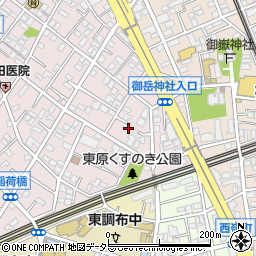 東京都大田区田園調布本町2周辺の地図
