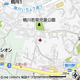 東京都町田市鶴川1丁目1周辺の地図