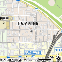 神奈川県川崎市中原区上丸子天神町350-1周辺の地図