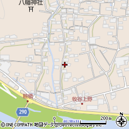岐阜県美濃市上野193周辺の地図
