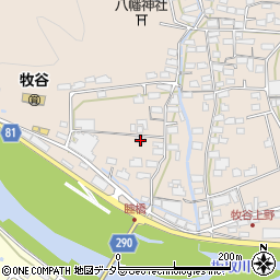 岐阜県美濃市上野47周辺の地図