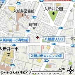 東京都大田区大森北1丁目周辺の地図